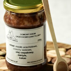 Domowy krem orzechowo-daktylowy