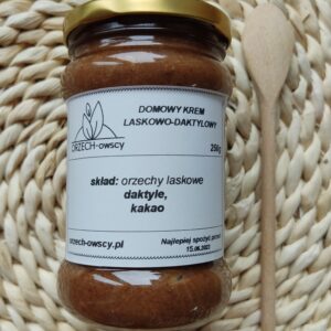 Domowy krem laskowo-daktylowy