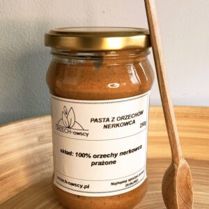 Pasta z orzechów nerkowca 100%