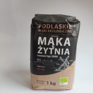 Mąka żytnia razowa 2000